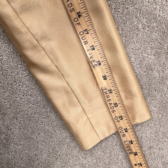 Jones Wear Skirt Suit Women 12 Gold Shimmer Button Party Formal Wedding‎ Church - Picture 7 of 16